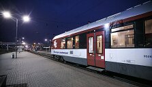 Keleivinio traukinio akimirka