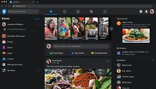 Naujojo &bdquo;Facebook&ldquo; dizaino tamsusis režimas