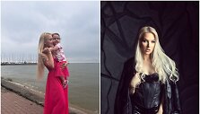 Milena &Scaron;imėnė su dukryte