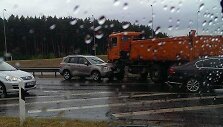 Avarija Oslo gatvėje, Vilniuje