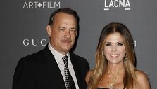 Aktorius Tomas Hanksas su žmona Rita Wilson