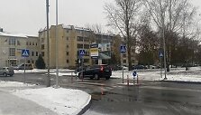 Asociatyvi iliustracija: vieta, kur nežinomas automobilis gruodžio 5-ąją partrenkė pėsčiąjį