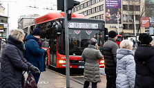 Vilniuje &ndash; vie&scaron;ojo transporto vairuotojų streikas