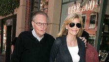 Larry Kingas su žmona