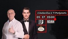 Kvietimas į Justino Jankevičiaus pokalbį su Visvaldu Matijo&scaron;aičiu