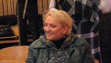 Serialo  &bdquo;Naisių vasara&ldquo; pristatymo akimirkos: I.Norkutė.