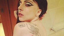 Lady Gaga tatuiruotė