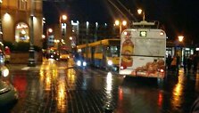 Avarija sostinės centre sutrikdė vie&scaron;ojo transporto darbą. 