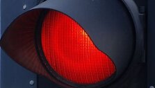 Raudonas &scaron;viesoforo signalas