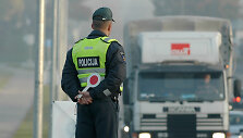 Policininkas ir vilkikas