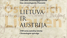 Knygos &bdquo;Lietuva ir Austrija. 2500 metų santykių istorija. Chronologinė apžvalga&ldquo;