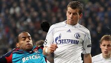&bdquo;Shalke&rdquo; ir &bdquo;Olympique&rdquo; rungtynių akimirka