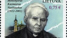 Pa&scaron;to ženklas K.Vasiliauskui