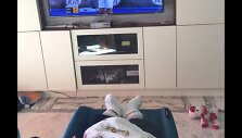 Stefanas Džokovičius stebi tėvelio kovas &bdquo;Australian Open&ldquo; turnyre 