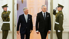 Belgijos Karalius Pilypas ir Gitanas Nausėda