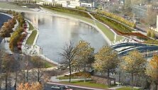 Vilniaus krantinės atgaivinimo planas. Vilniaus savivaldybės projekto nuotr.