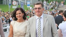Algirdas Butkevičius su žmona Janina