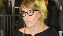 ITAR-TASS: MOSOCW, RUSSIA. DECEMBER 17, 2012. TV personality, SNC magazine editor-in-chief Ksenia Sobchak attends the Russian Pioneer magazine literary prize ceremony, at the Garage gallery. (Photo ITAR-TASS / Sergei Fadeichev)