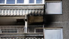 Gaisras daugiabučio bute Justini&scaron;kių gatvėje