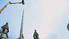 Vengrijoje pastatytas auk&scaron;čiausias &bdquo;Lego&ldquo; kaladėlių bok&scaron;tas. 