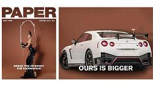 Kim Kardashian ir &bdquo;Nissan GT-R&ldquo;