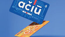 AČIŪ kortelė
