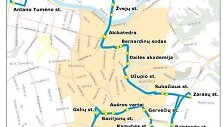 Filmavimui numatytos gatvės