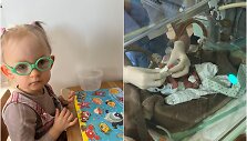 Austėja dabar ir vos gimusi