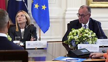 Giorgia Meloni, Friedrichas Merzas / AP