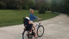 Eglė Valančiūnienė su sūnumi Jonu