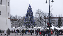 2019 m. Kalėdų laukimas Vilniuje: su debesimis, bet be sniego