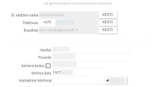 Sergu.lt sistemoje aptikti kito asmens duomenys 