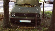Apleistas automobilis &bdquo;Volkswagen Golf&ldquo;