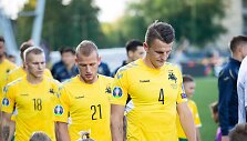 Lietuvos futbolo rinktinės jėgų pasitikrinimas su grupės lyderiais: Lietuva &ndash; Ukraina