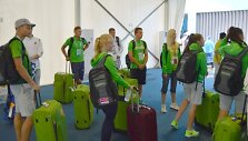 Jaunieji olimpiečiai jau atvyko į jaunimo žaidynes Kinijoje 