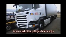 Kaune surasti užsienyje pagrobti vilkikai su kroviniu.