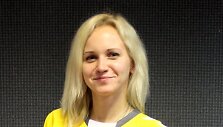 Karolina Stažytė &bdquo;serga&ldquo; už Lietuvos futbolo rinktinę