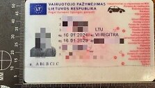 Vairuotojo pažymėjimo klastotė
