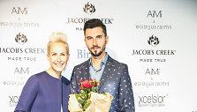Agnė Byčiūtė-Jankauskienė su vyru Andriumi