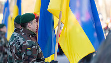 Trijų Baltijos valstybių vėliavų pakėlimo ceremonija