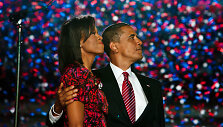 Michelle Obama ir Barackas Obama / &bdquo;Vida Press&ldquo; nuotr.