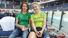 Solveiga Balei&scaron;ienė ir Olivija Balei&scaron;ytė