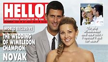 Novakas Džokovičius ir Jelena Ristič