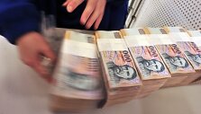 Centrinis bankas nebenaudojamus banknotus briketais verčia jau ketverius metus.