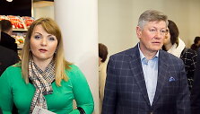 Jolanta Paulauskienė su vyru Artūru