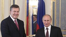 Vladimiras Putinas ir Viktoras Janukovyčius