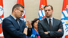 Laurynas Kasčiūnas ir Gabrielius Landsbergis