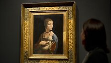 Parodoje Londone eksponuojama ir garsioji Leonardo da Vinci &bdquo;Dama su &scaron;ermuonėliu&ldquo;