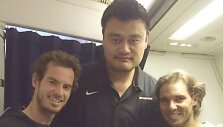 Andy Murray, Yao Mingas ir Rafaelis Nadalis
