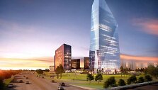 &bdquo;Gazprom&ldquo; dangoraižio Minske vizualizacija 